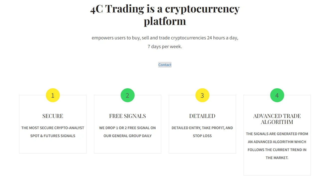 4c trading telegram 4c trading telegram