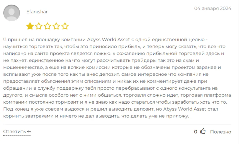 abyss world asset
