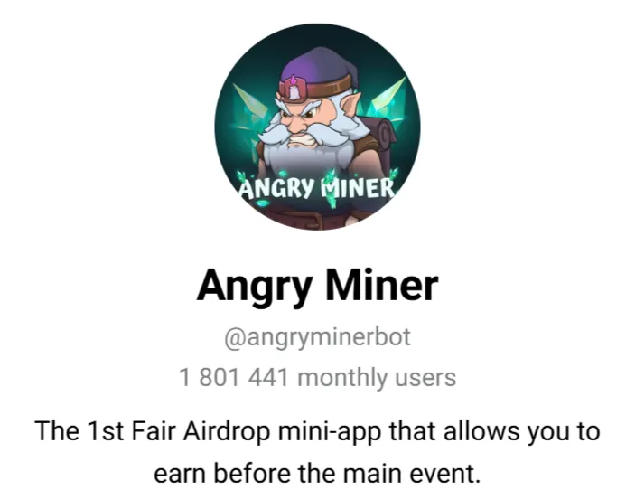 angry miner telegram angry miner telegram
