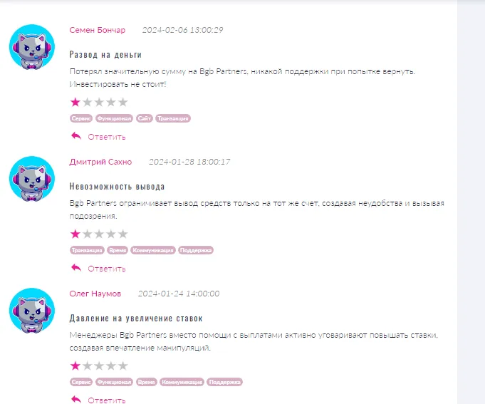 Официальный сайт брокера BGBPartners Официальный сайт брокера BGBPartners