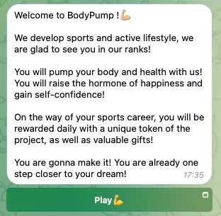 bodypump игра