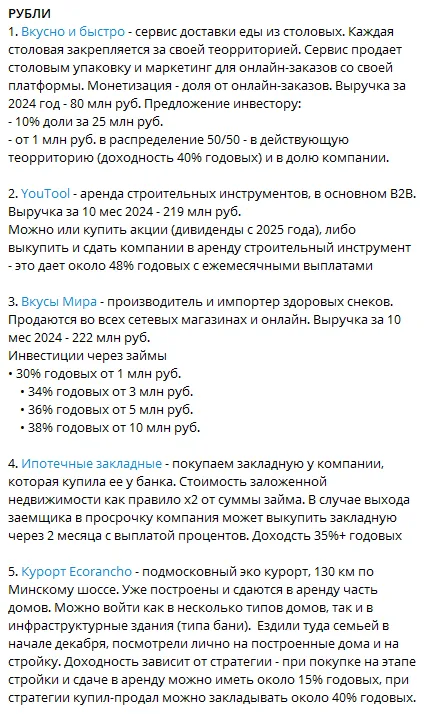осознанные инвестиции