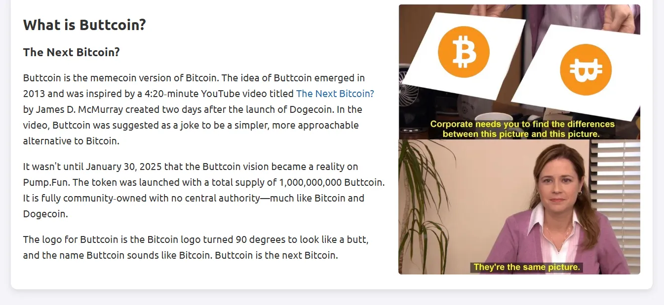 buttcoin coin buttcoin coin
