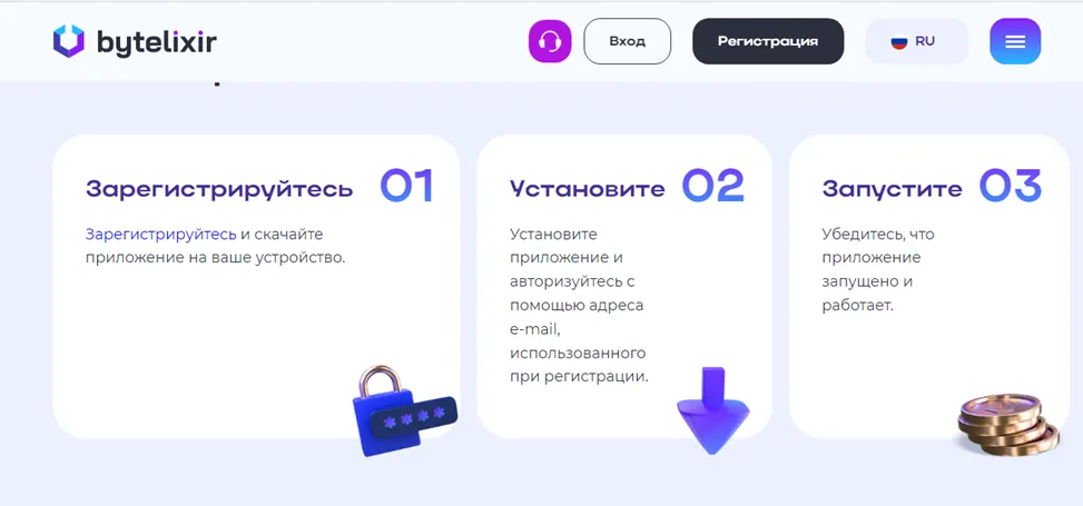 Как начать зарабатывать на Bytelixir Как начать зарабатывать на Bytelixir