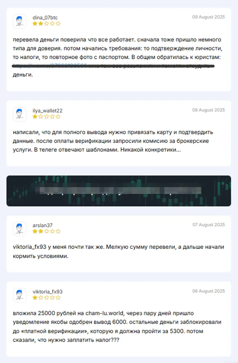 Cham Lu World отзывы