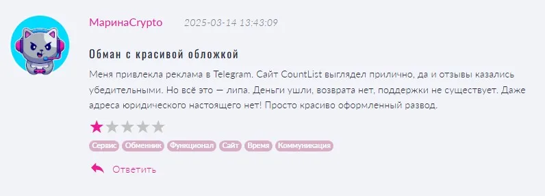 countlist отзывы countlist отзывы