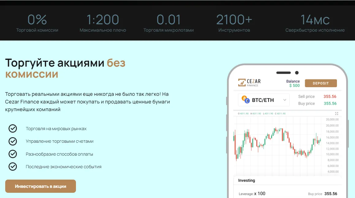 Проект Cezar Finance Проект Cezar Finance