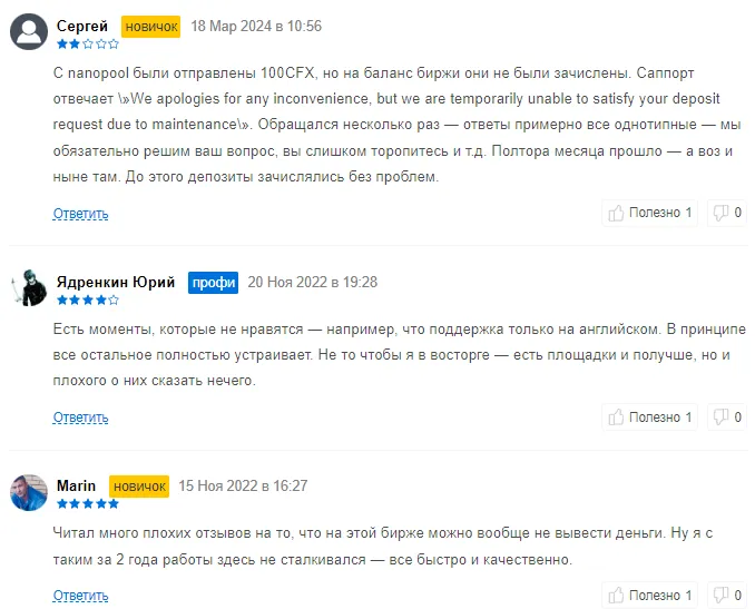 DigiFinex отзывы