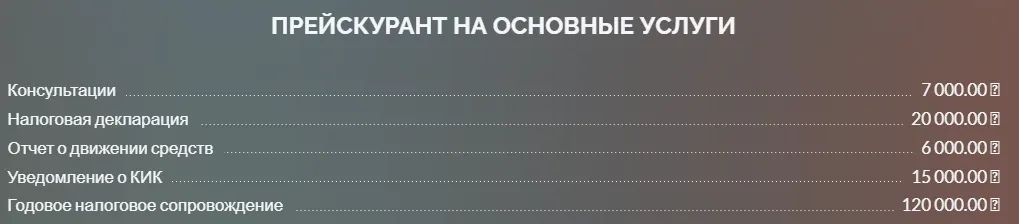 Ekaterina nalog invest
