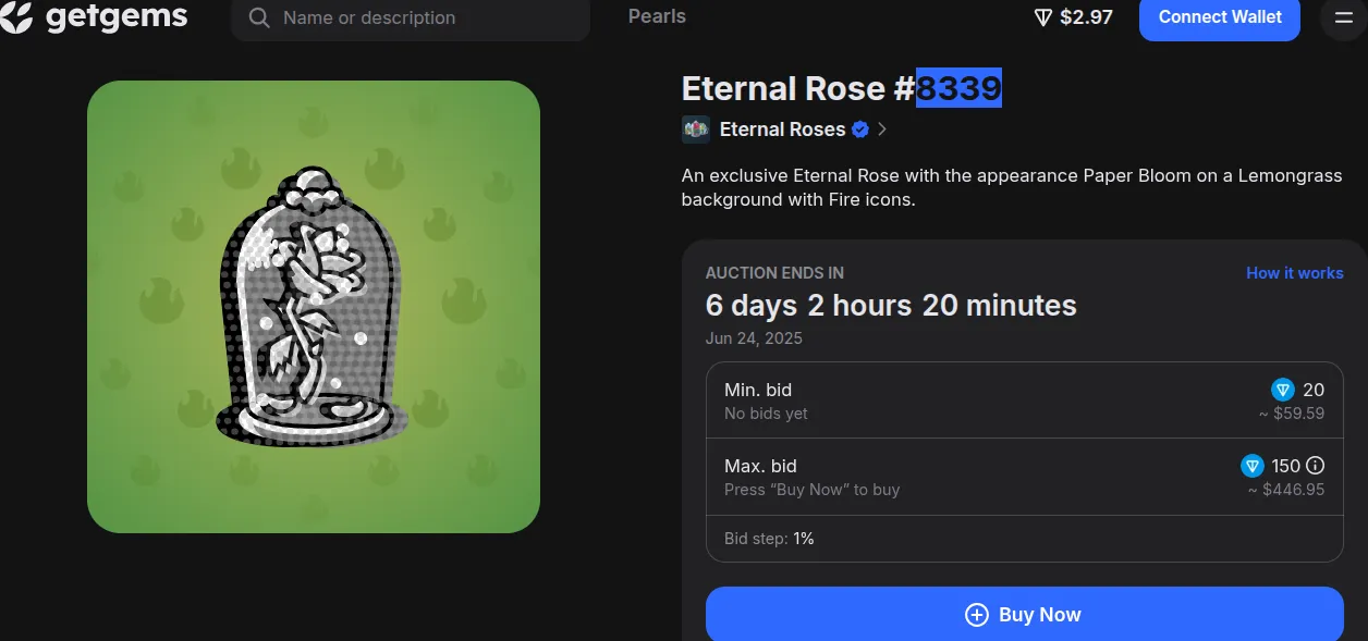 eternal rose nft eternal rose nft