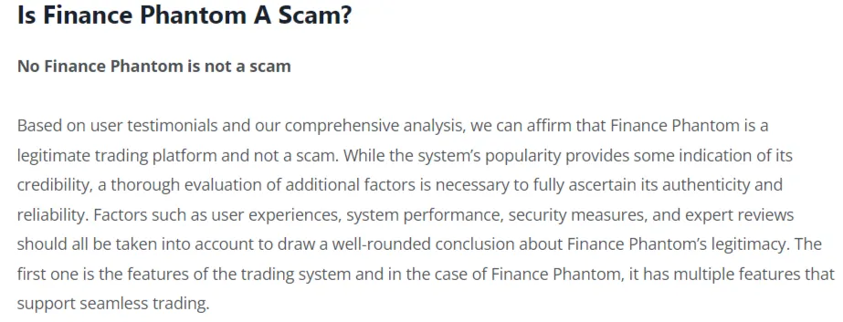 financephantom app