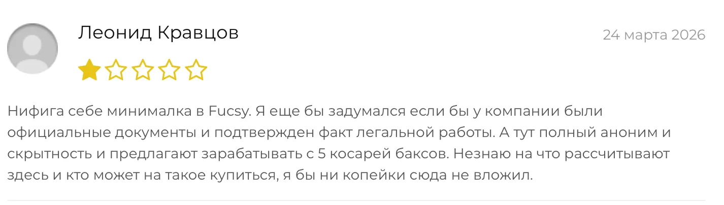 fucsy отзывы брокер fucsy отзывы брокер
