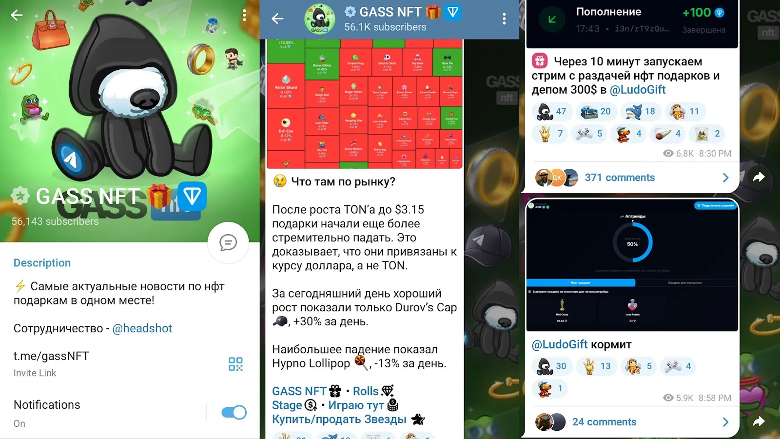 gass nft телеграм gass nft телеграм