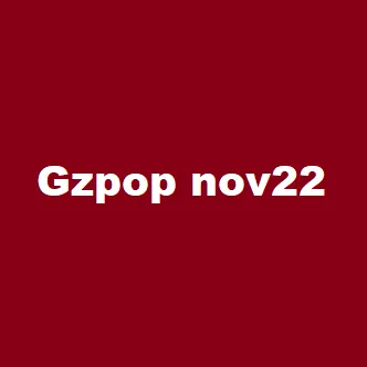 Gzpop Nov22 — отзывы и рейтинг