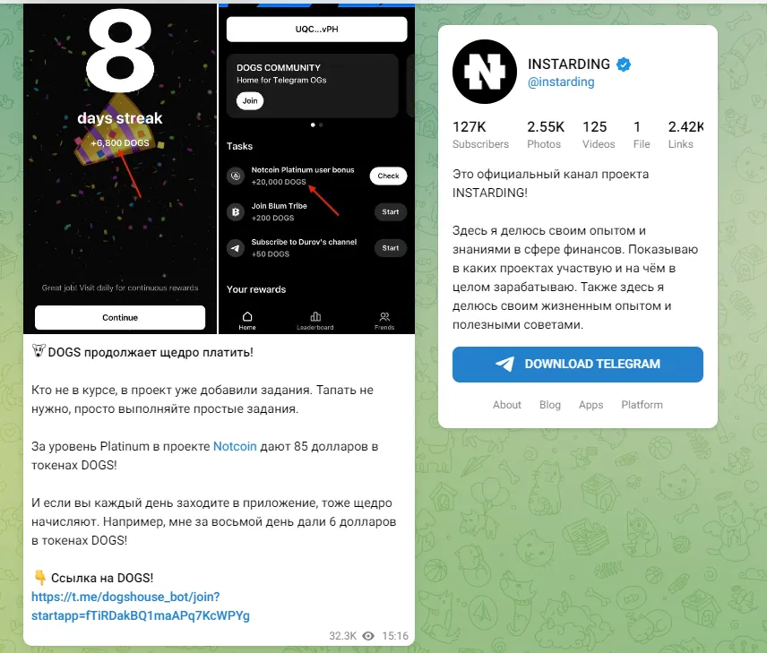 Instarding invest club отзывы