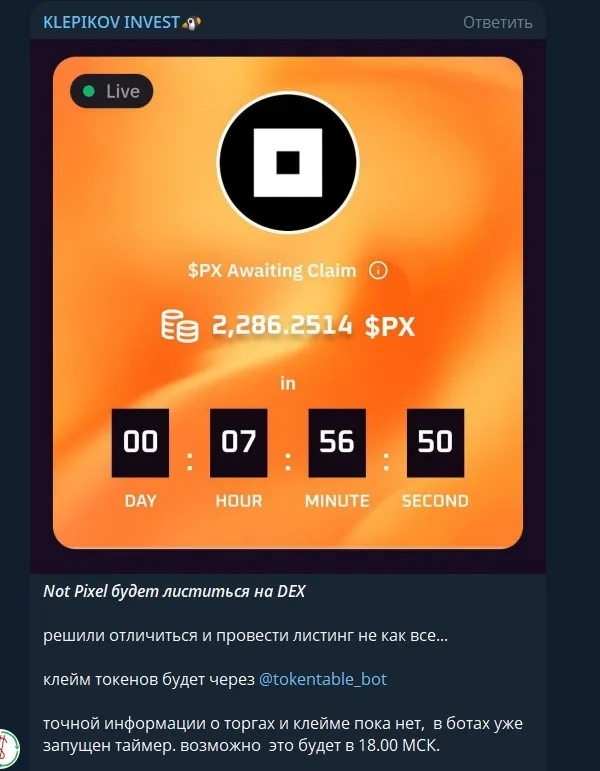 KLEPIKOV INVEST KLEPIKOV INVEST