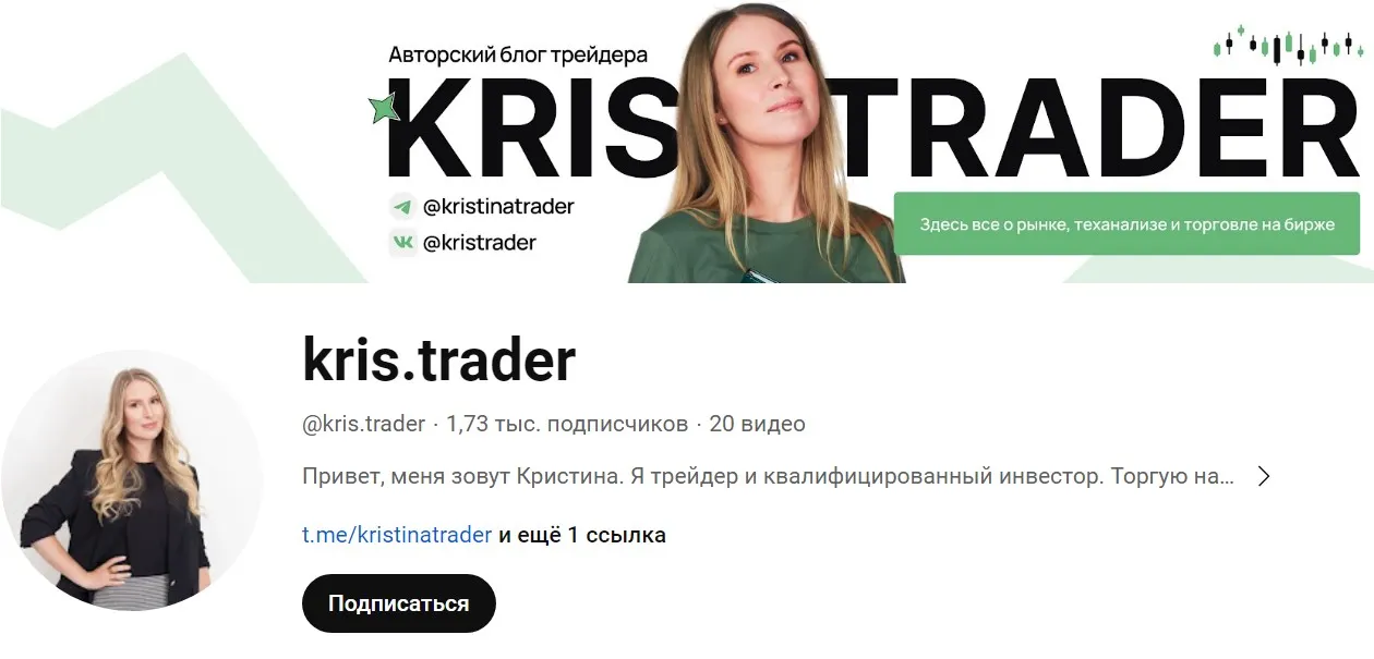 Кристина Бубнова трейдер