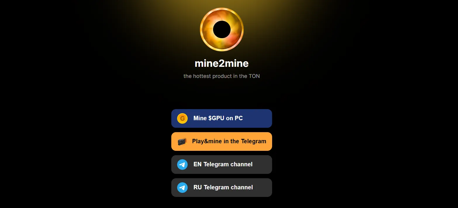 mine2mine mine2mine