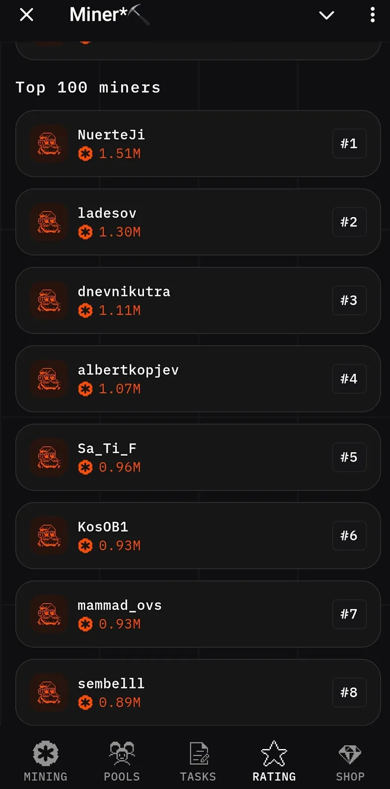 minersquad minersquad