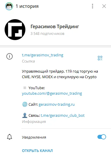 gerasimov trading