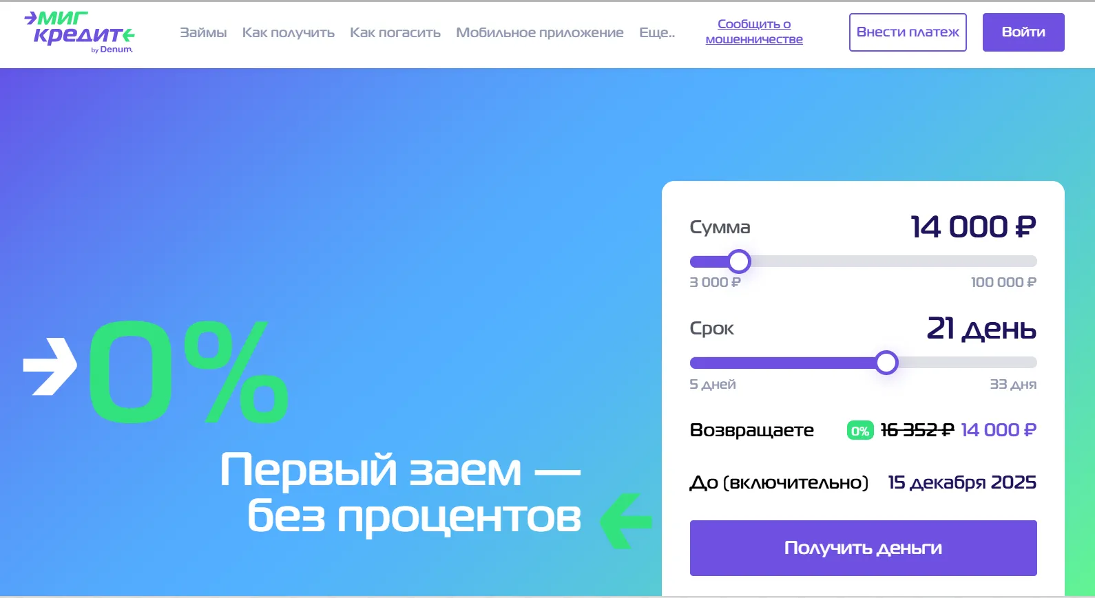 миг кредит отзывы клиентов