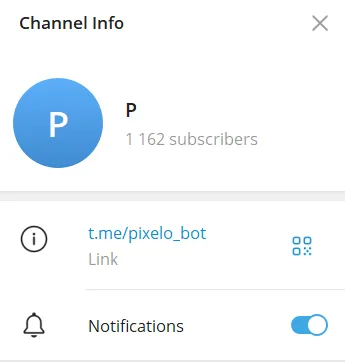 pixelo телеграмм