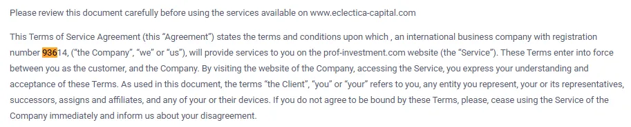 eclectica capital биржа