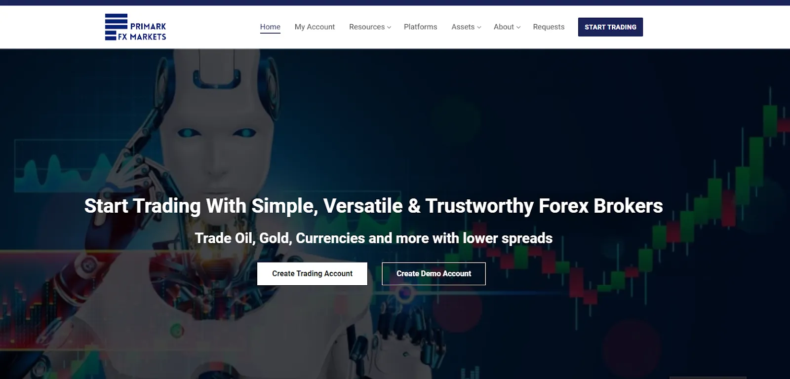 PrimarkFxMarkets — отзывы и рейтинг