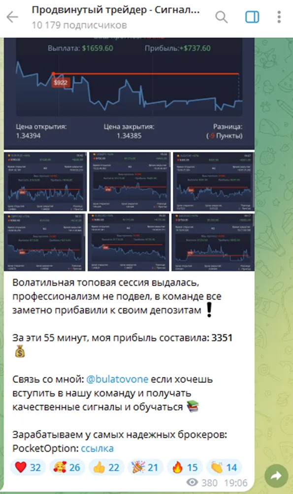 Telegram проект @Bulatovone