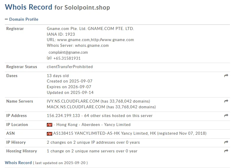 sololpoint shop