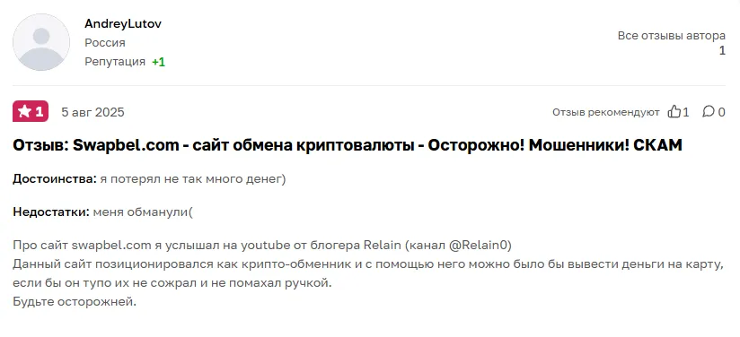 swapbel отзывы