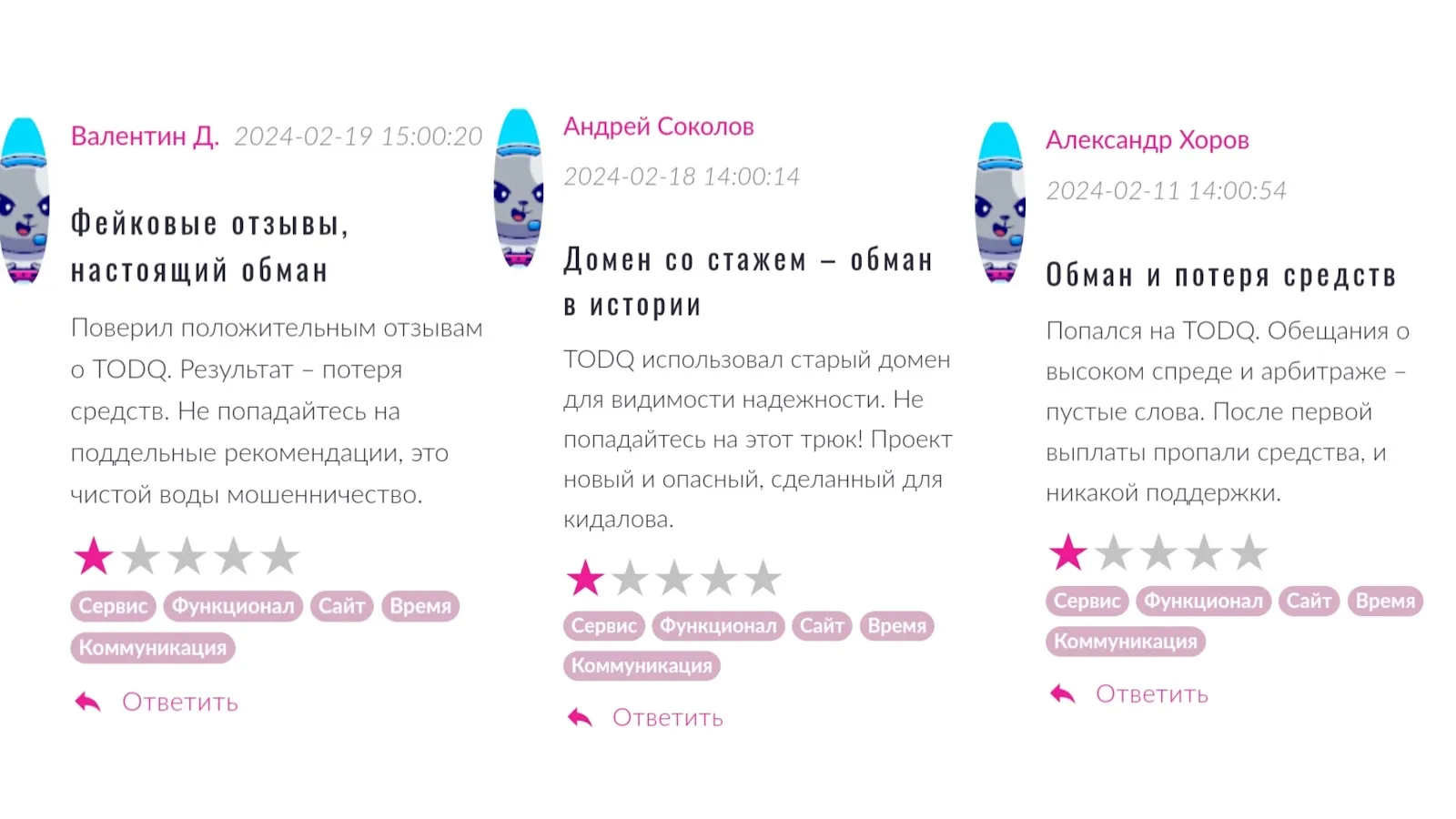 todq отзывы todq отзывы