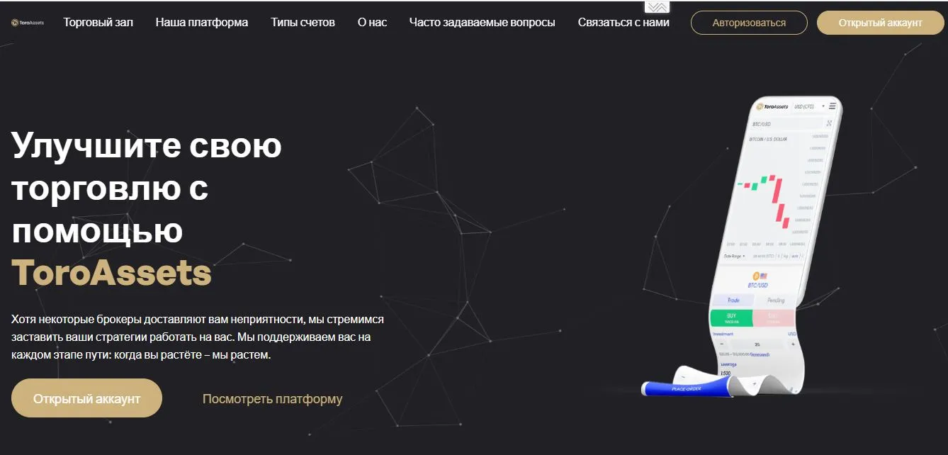 ToroAssets.com — отзывы и рейтинг