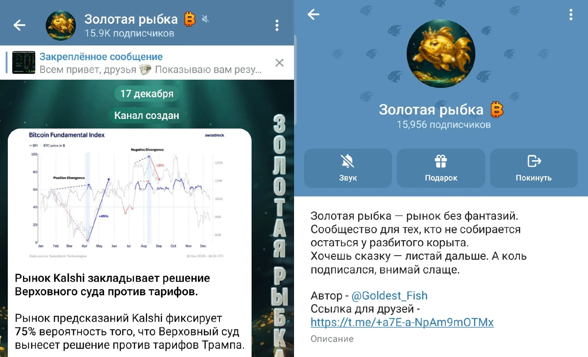 Золотая рыбка Золотая рыбка
